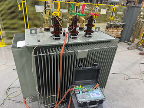 Measurement of voltage ratio and check of phase Image