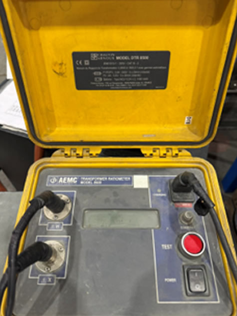 Voltage ratio tester AEMC Chauvin Arnoux DTR 8500 Image